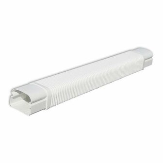 Tecnosystemi Optima Binnenbocht 90&deg; CAI75 &ndash; Zuiverwit RAL9010