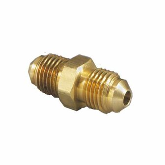 Mueller Flare verbinding recht 1/4&quot; SAE uitwendig