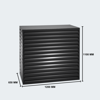 Evolar Evo-cover omkasting Small zwart
