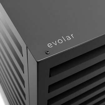 Evolar Evo-cover omkasting Extra-Large zwart aluminium gepoedercoat 1300 x 1700 x 750 mm