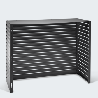 Evolar Evo-cover omkasting Extra-Large zwart aluminium gepoedercoat 1300 x 1700 x 750 mm