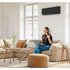 Haier Expert Mat Zwart 2,5 kW – Binnen- en Buitenunit met Wifi & IR Afstandsbediening_